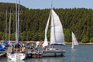 Hafen des Yacht Club Lister